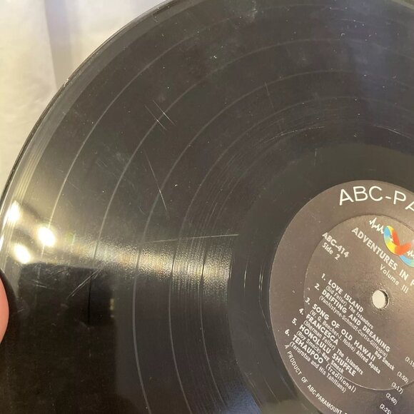 Adventures In Paradise, Vol. 3 (Vinyl, 1962) ABC-Paramount ABC-414 Good LP Album - Picture 11 of 12